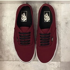 Maroon Lo Pro Vans